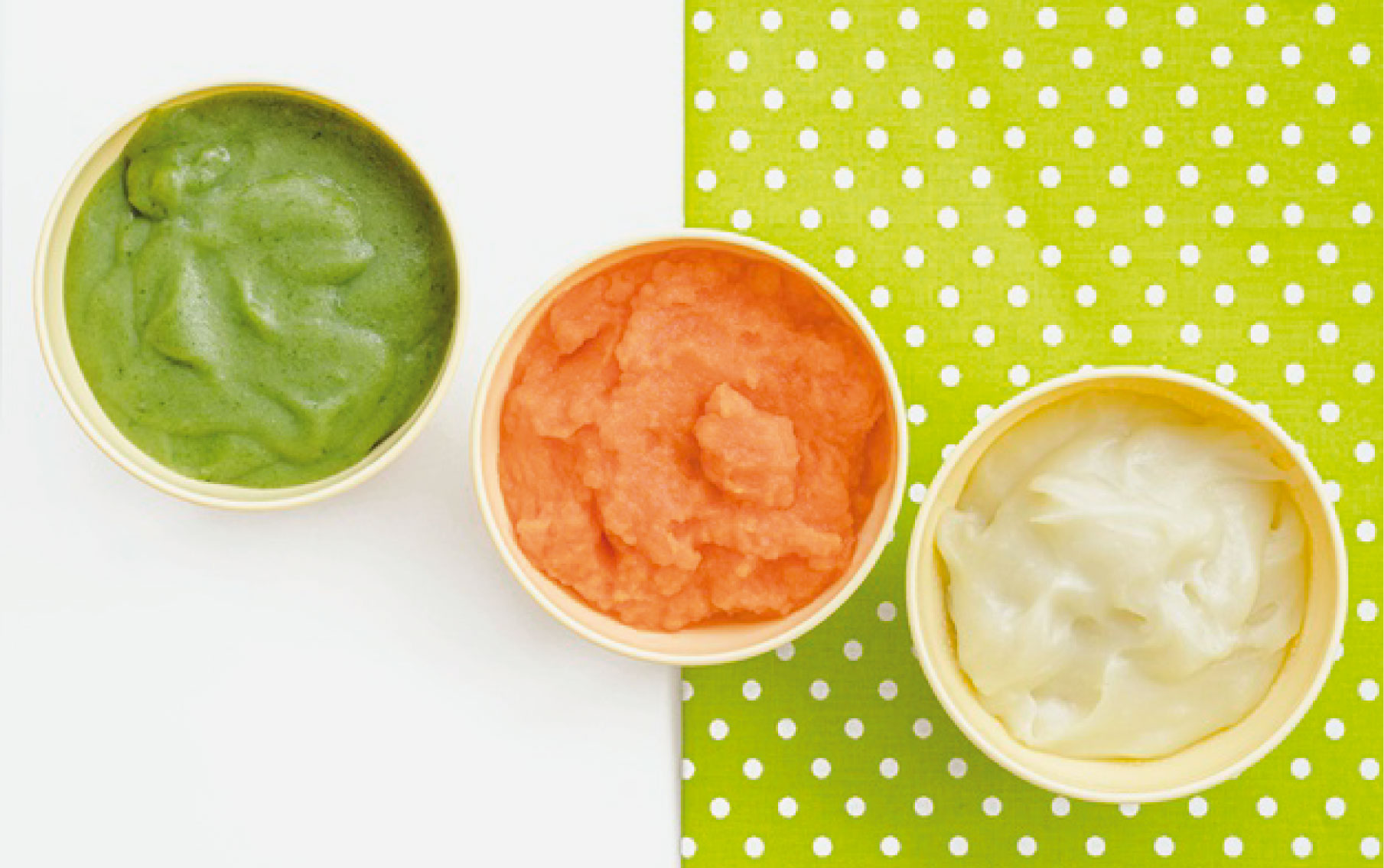 Puré de bebé: comida de transición hasta introducir los primeros sólidos.