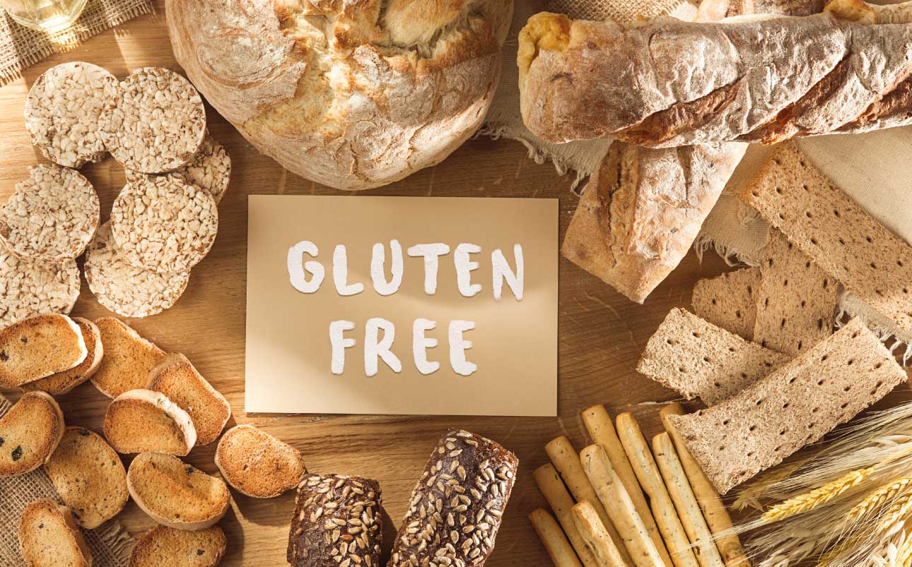 Pan y productos sin gluten